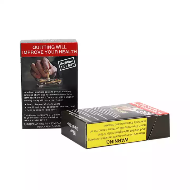 Empty Cigarette Packaging