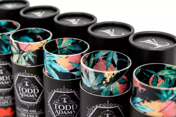 New Design Cardboard Tube for CBD Packaging