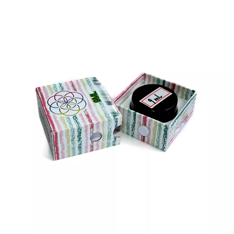 Child Proof Glass Jar Packaging Box