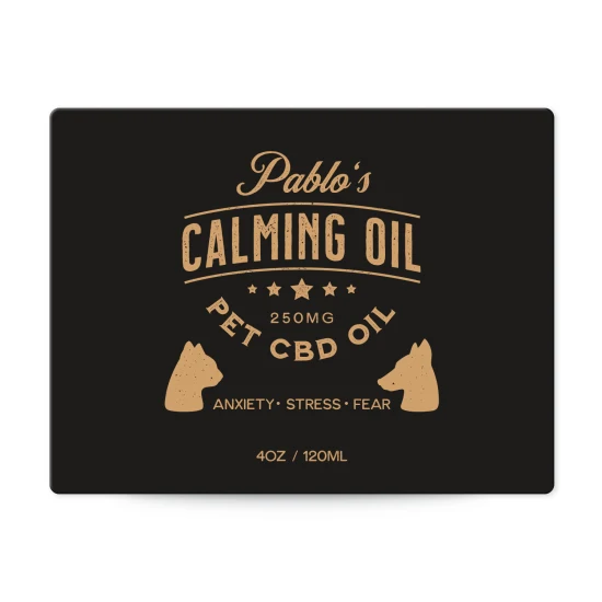 3-1/3 x 4 CBD Label Templates for Pet Products