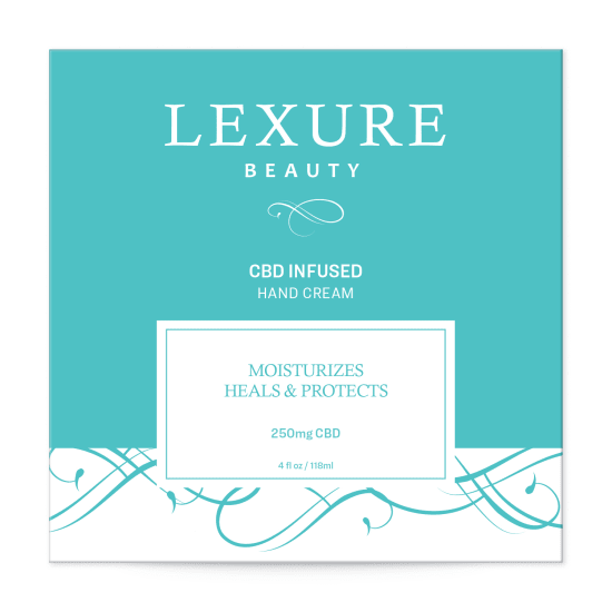 3 x 3 Luxury Teal Cannabis Label Template