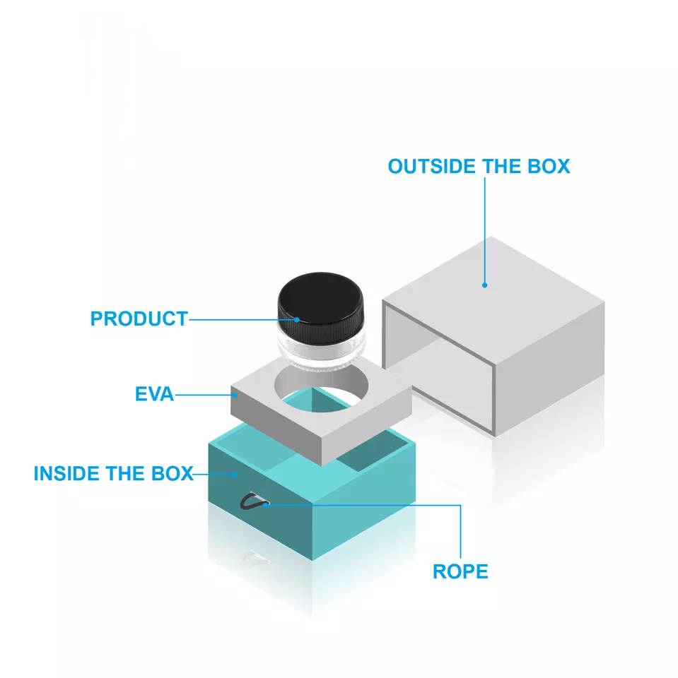 Drawer Boxes for concentrate jars