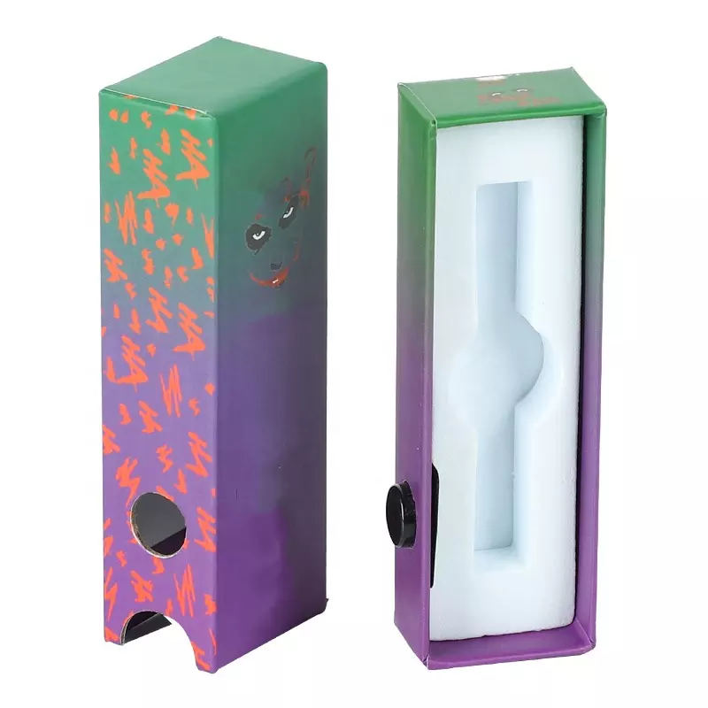 Customized Child Proof Cigarette Pre-roll Paper Box Packaging With CR Lock