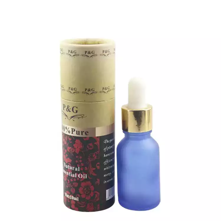 Empty CBD Essential Oil Bottle Packaging