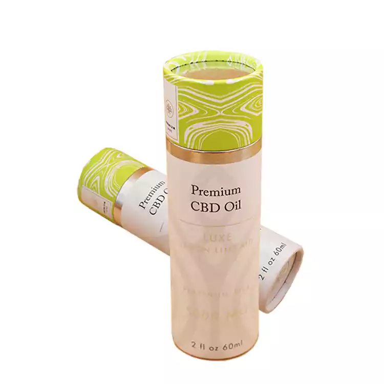 Empty CBD Essential Oil Bottle Packaging