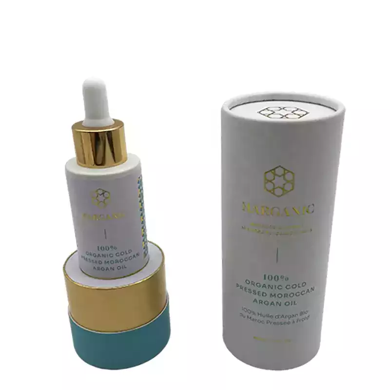 Empty CBD Essential Oil Bottle Packaging