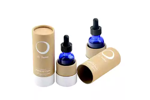 Empty CBD Essential Oil Bottle Packaging