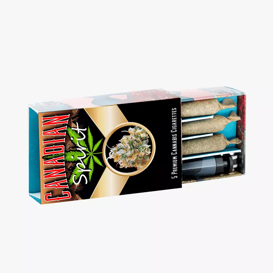 Blank Pre-roll Joint Packaging