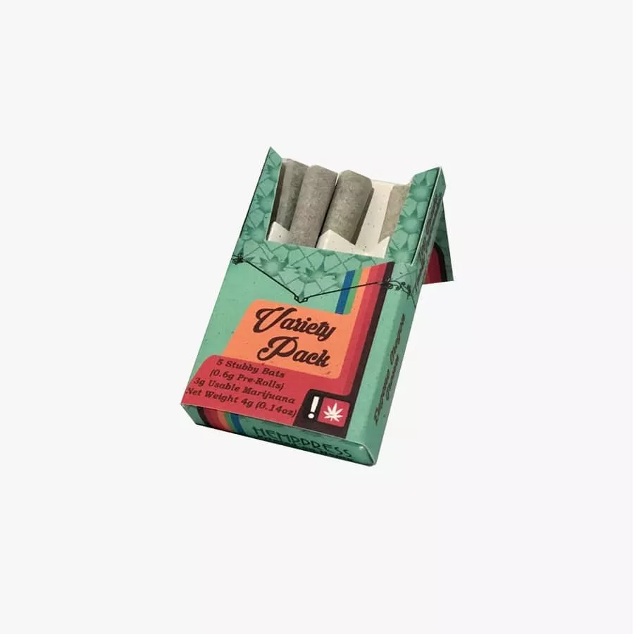 Blank Pre-roll Joint Packaging