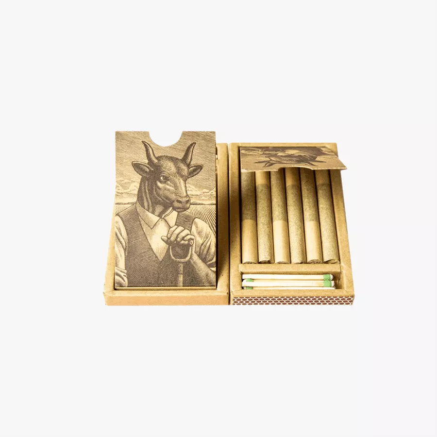 blank pre-roll joint packaging