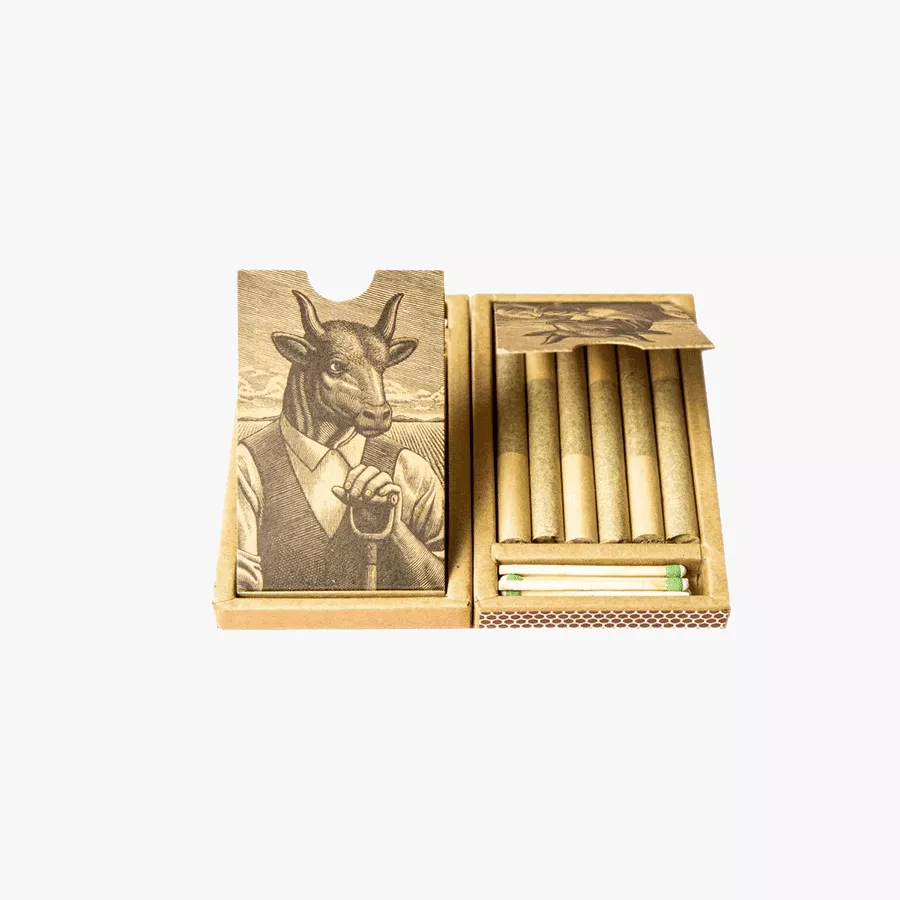 Blank Pre-roll Joint Packaging