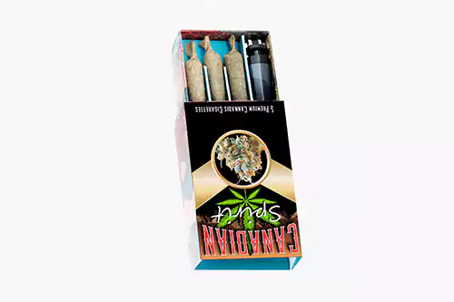 Blank Pre-roll Joint Packaging