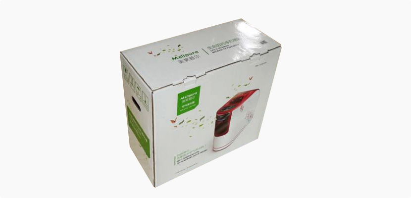 Gloss AQ Coating Paper Printed Box