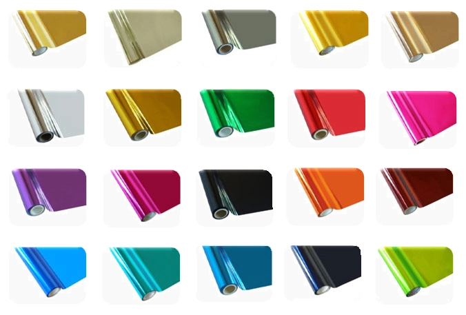 Foil Papers of Various Colors