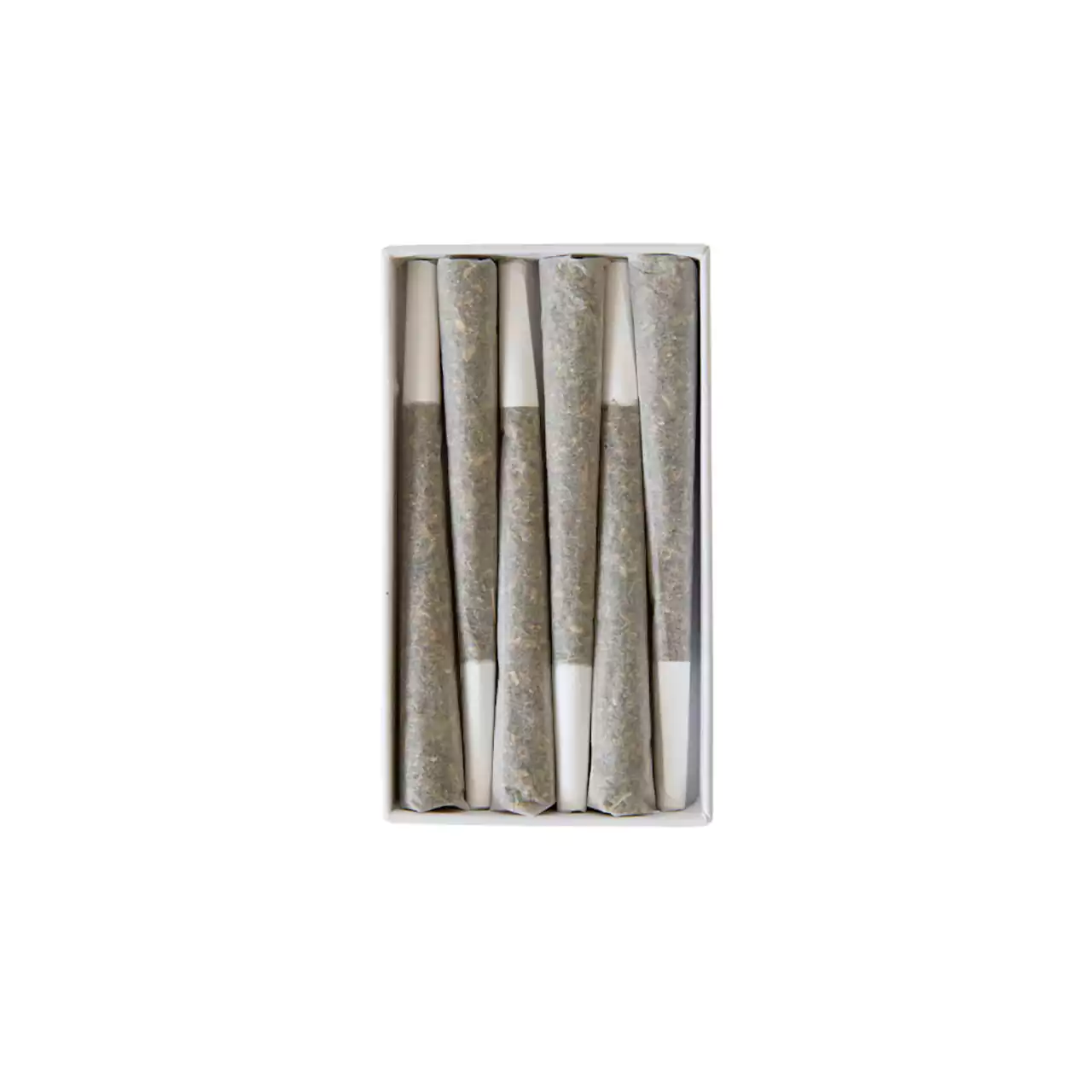 Unbranded White Child-Resistant Pre-roll Packs