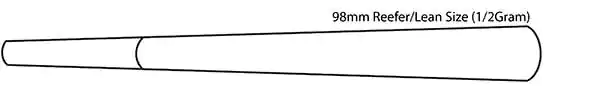 98mm Reefer/Lean Size(1/2 Gram)