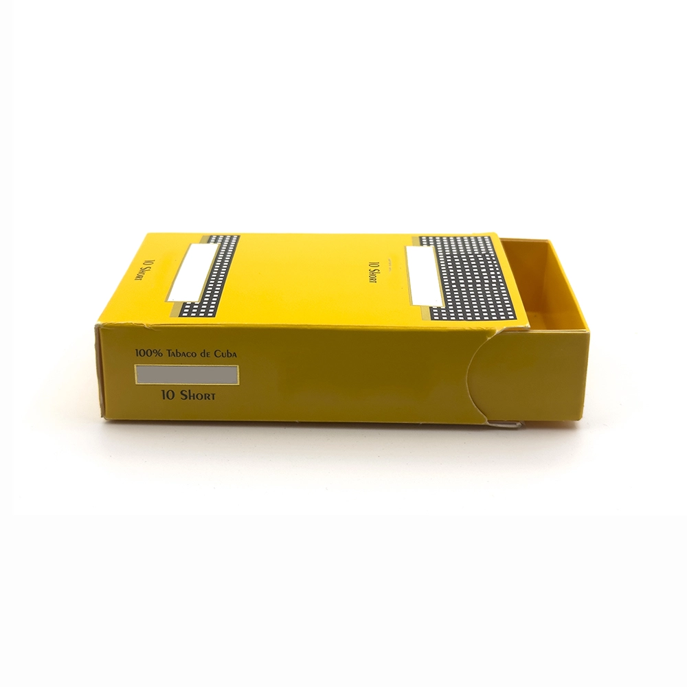 Yellow Child Proof Pre Roll Packaging Boxes With Two Buckles