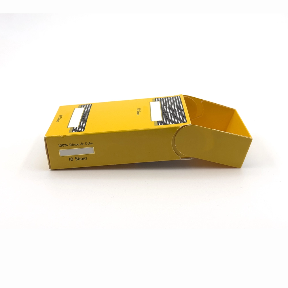 Yellow Child Proof Pre Roll Packaging Boxes