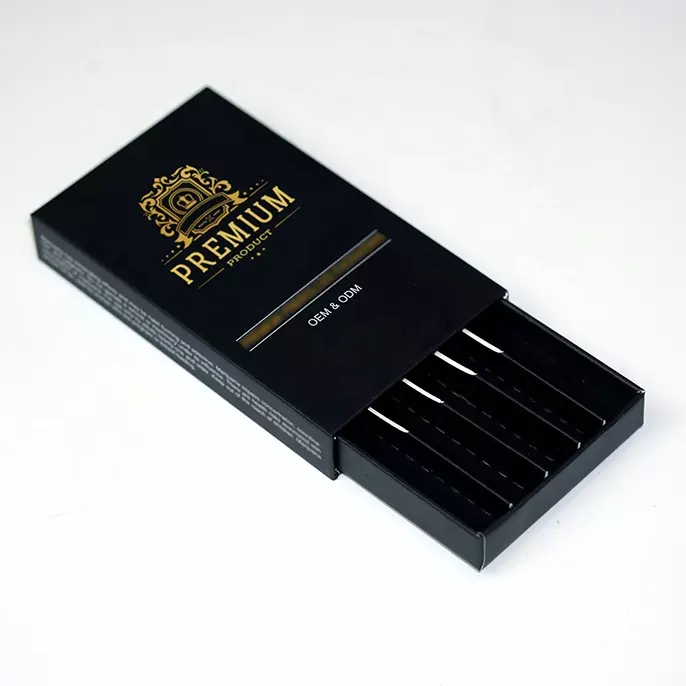 Black 5 Pack Pre Roll Case