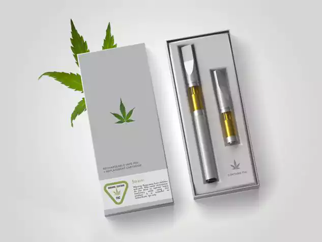 Custom CBD Vape Oil Cartridge Boxes