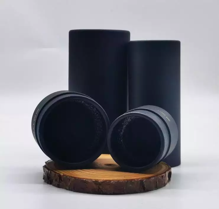 Cylindrical Paper Packaging Box For CBD Intensive Relief Rub
