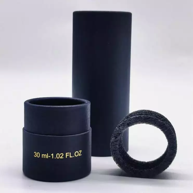 Cylindrical Paper Packaging Box For CBD Intensive Relief Rub