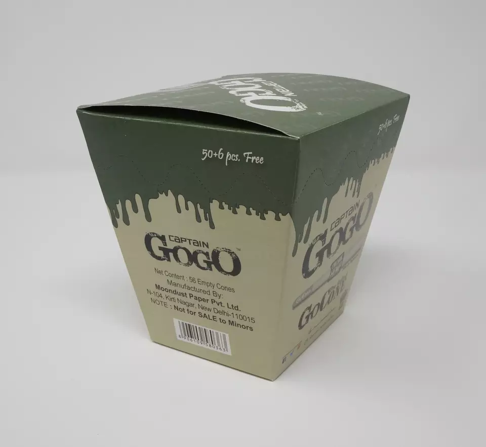 Wholesale Original Hemp Rolled Cones Paper Boxes Packaging