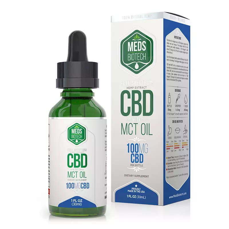 Wholesale 30ml CBD Hemp Oil Paper Box