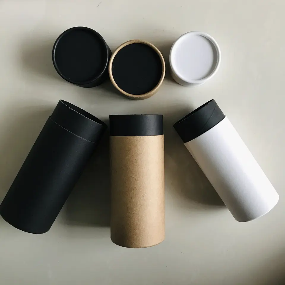 CBD Hemp Oil Round Paper Tube Packaging