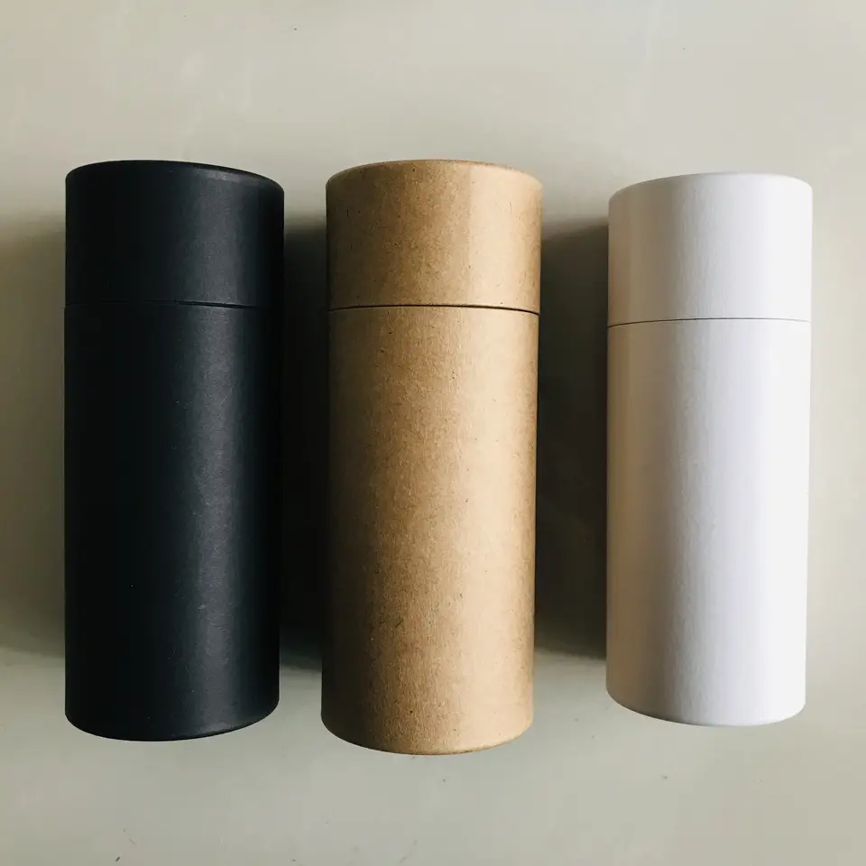 CBD Hemp Oil Round Paper Tube Packaging