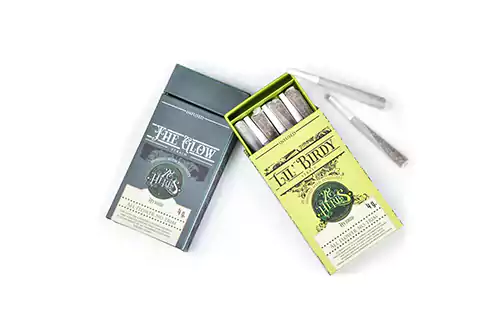 Handmade 5-Pack Pre Roll Packaging