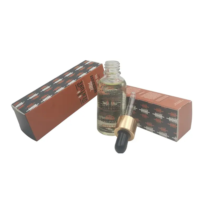 Custom 10ml / 30ml Tincture Dropper Bottle Packaging Box