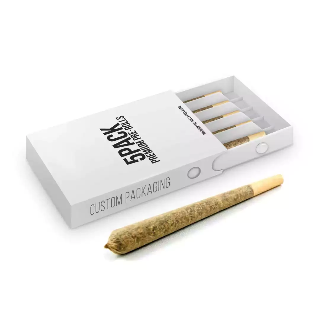 Child Resistant Packaging for Pre-roll Cones, Vape Cartridge and Cigarette