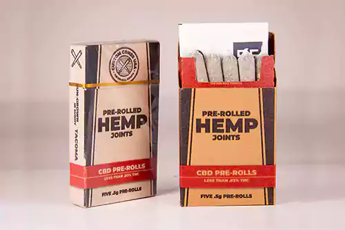 Pre Roll Boxes for Medicinal Herbs Cigarettes [Multi-Picture]