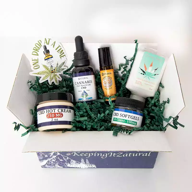 Custom CBD Subscription Boxes Packaging