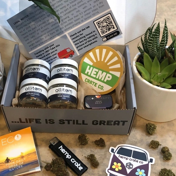 CBD Flower Club Subscription Boxes