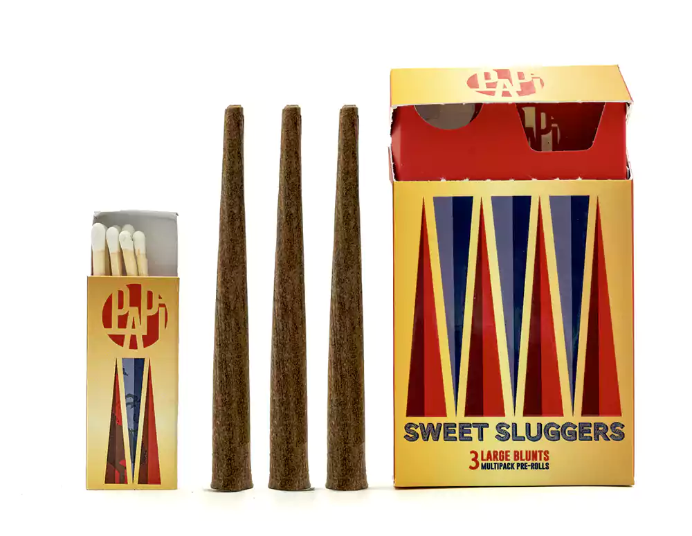 Sluggers Weed Box Prerolls Packaging Box