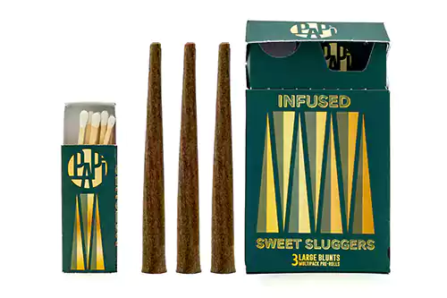 Sluggers Weed Box Prerolls Packaging Box