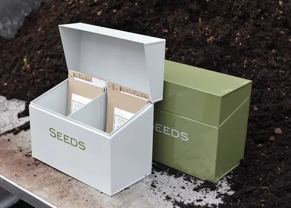 Cannabis Seed Storage Box with Calendar - 420 Packaging