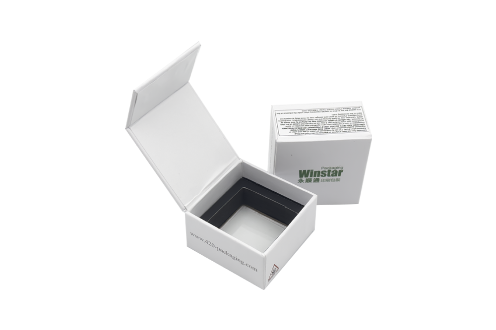 Concentrate Container Magnetic Box with Display Window