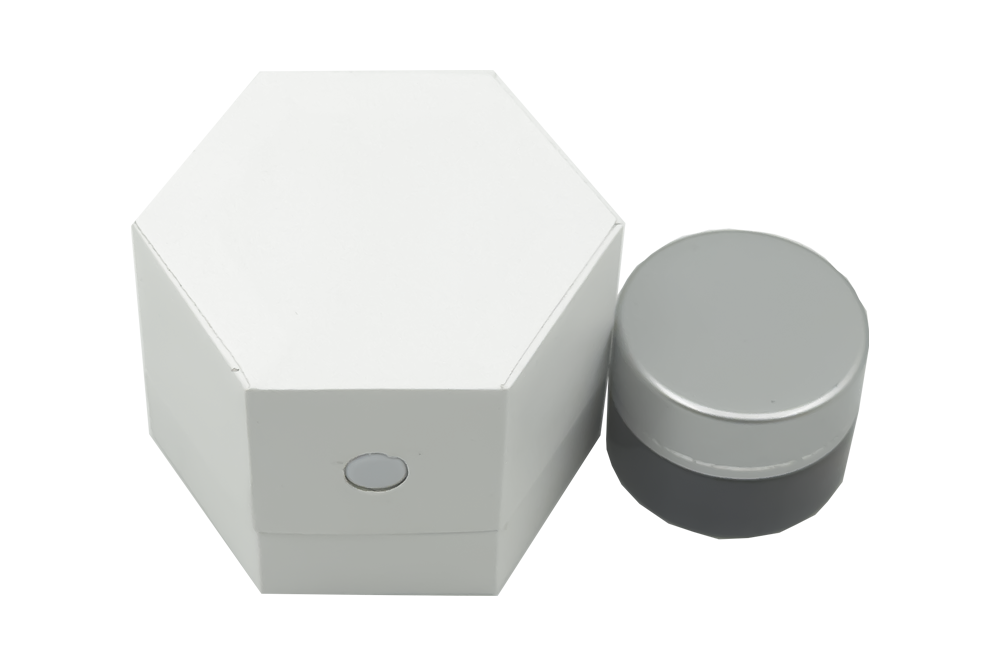 Hexagon Concentrate Jar Paper Box Packaging