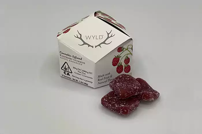 Wyld Raspberry Gummies