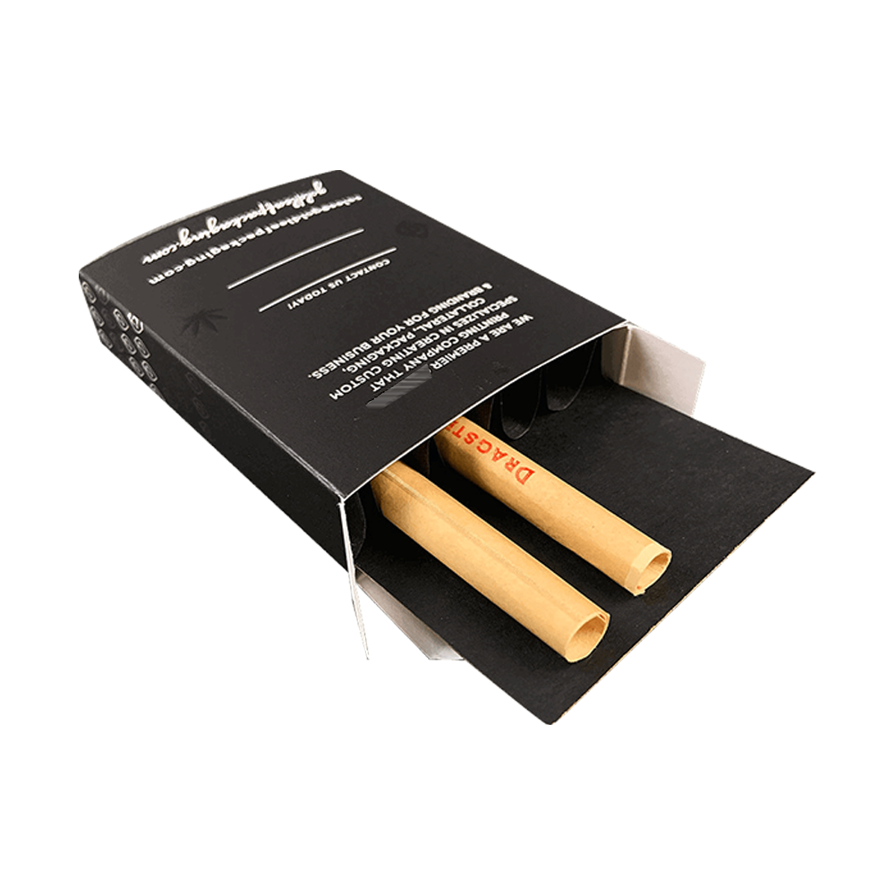 Custom Logo Premium Luxury Cardboard Paper Pre Roll Packaging Box Wholesale with Factory Price