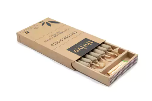 Franklin Pre-Roll Box Packaging with Matches