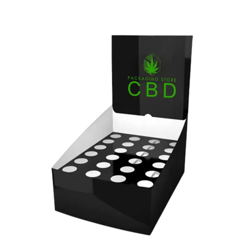 Custom CBD Pre Roll Display Boxes Wholesale