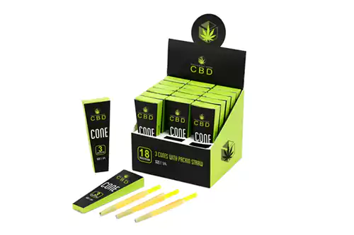 Custom CBD Pre Roll Display Boxes Wholesale