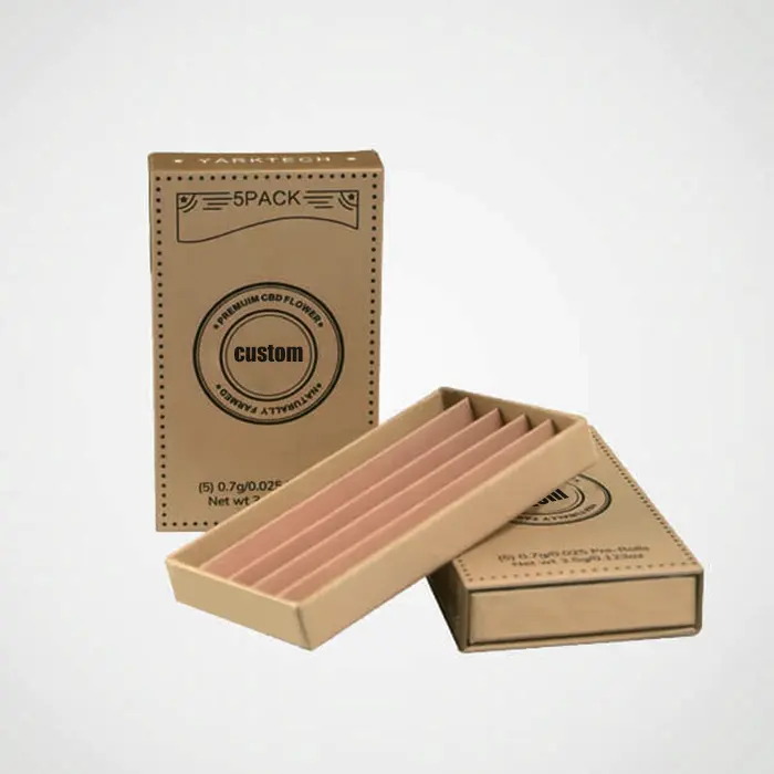 Low Price Factory Custom Logo Pre Roll Packaging Boxes