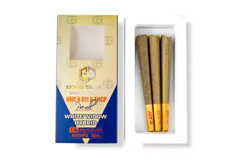 White Window Cannabis Pre-Rolls Packaging