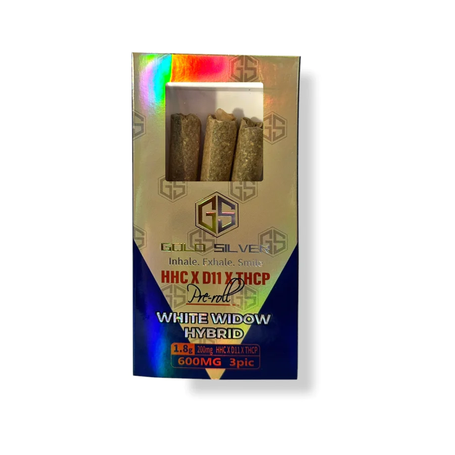 White Window Cannabis Pre-Rolls Packaging