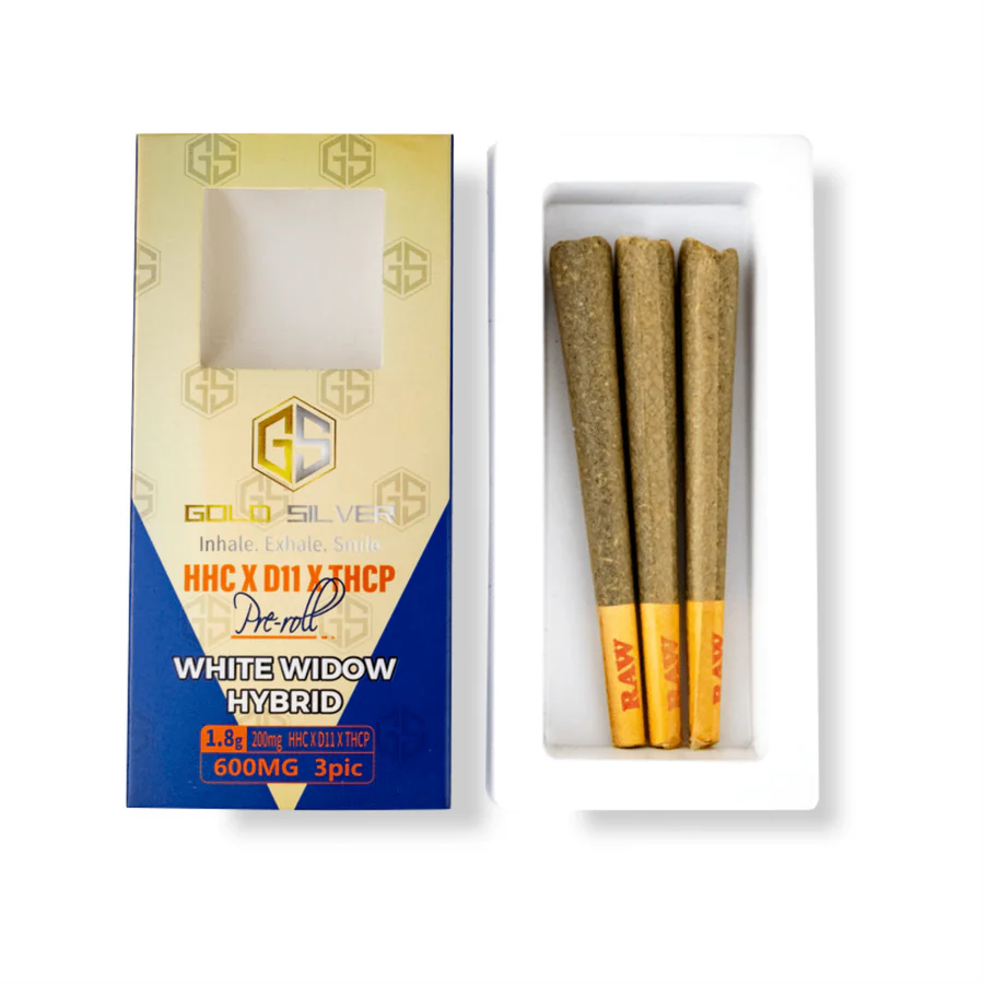 White Window Cannabis Pre-Rolls Packaging